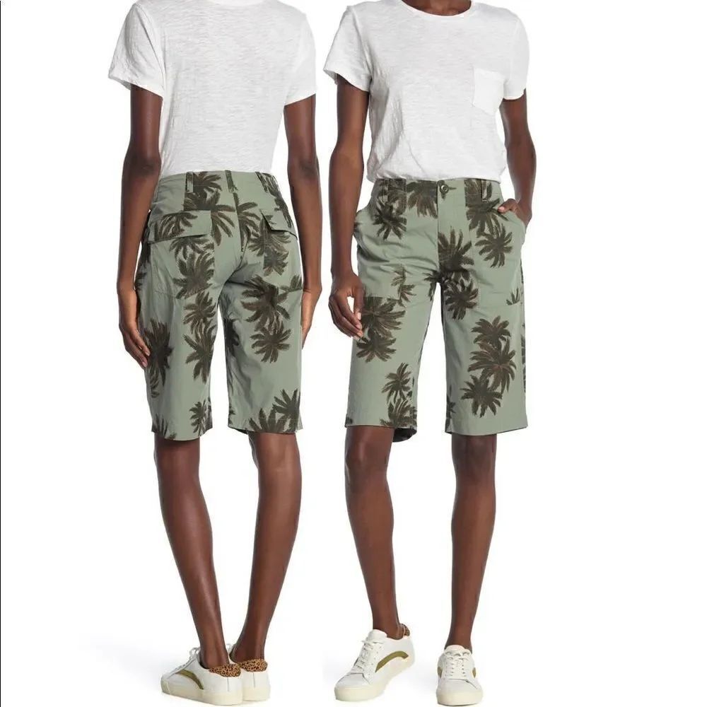 Le superbe Women’s the palms Bermuda cotton shorts size XS, NWT